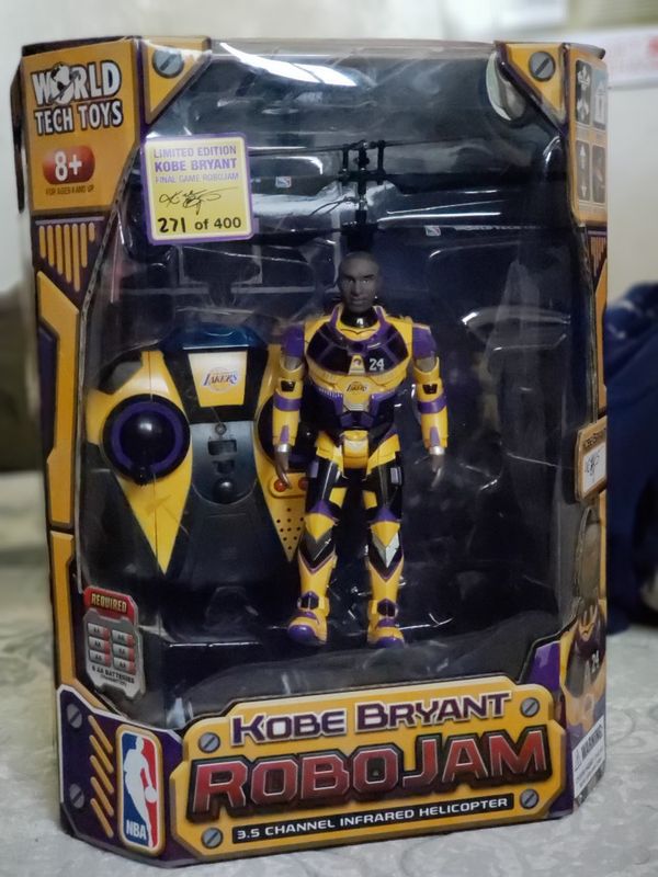 Kobe Bryant Robojam Helicopter Limited Edition Kobe Bryant Final Game Robojam For Sale In Huntington Park Ca Offerup