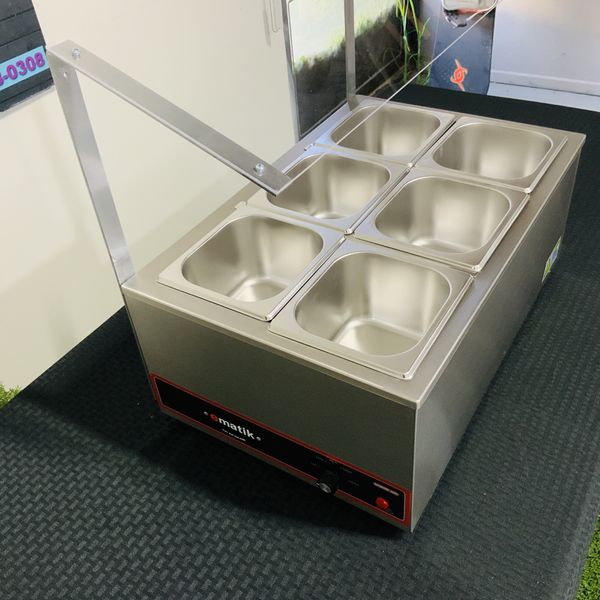 SALSA BAR HOLDER HOT & COLD FOR ICE STORAGE OR HOT , SALAD BAR TACO