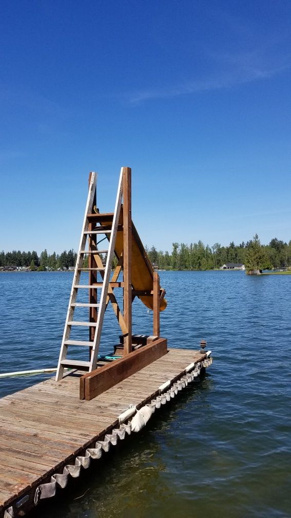 dock water slides for sale