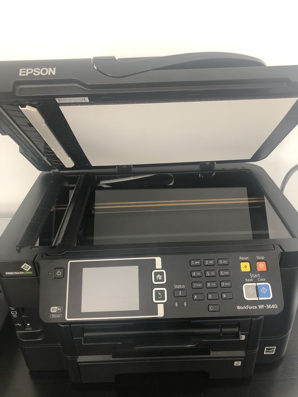 Epson Workforce Wf 3640 All In One Wireless Color Printercopierscannerfax Machine For Sale In 2910