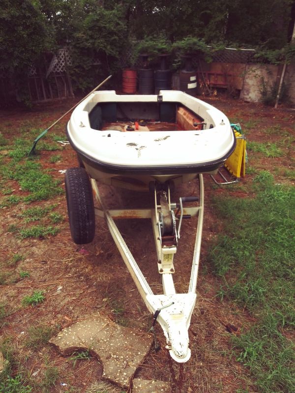 Boat hull no motor 16' utility Trailer for Sale in Kilgore, TX OfferUp