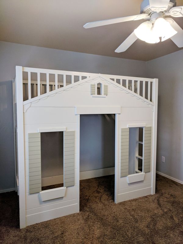 Pottery Barn Playhouse Loft Bed