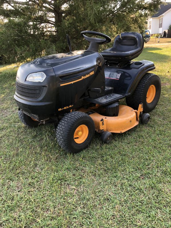 2007 poulan pro riding mower