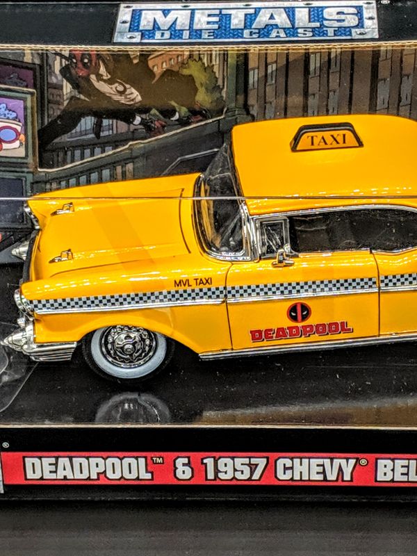 deadpool taxi toy