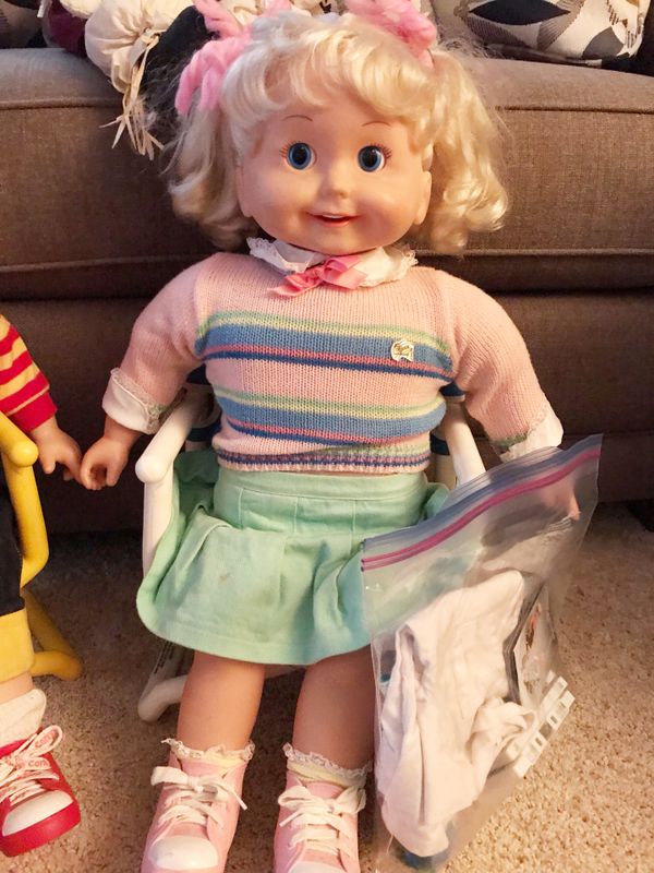 Rare Vintage 1980 Corky and Cricket Talking Dolls for Sale in Federal