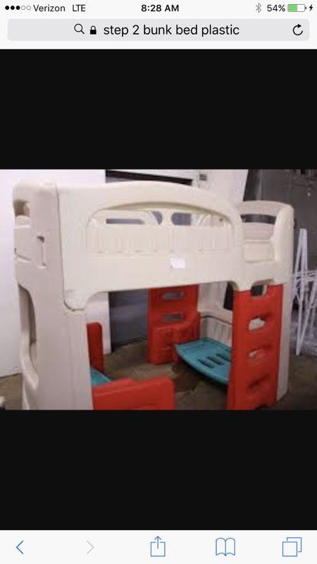 Step 2 Plastic Bunk Bed For Sale In Lakeville Ma Offerup