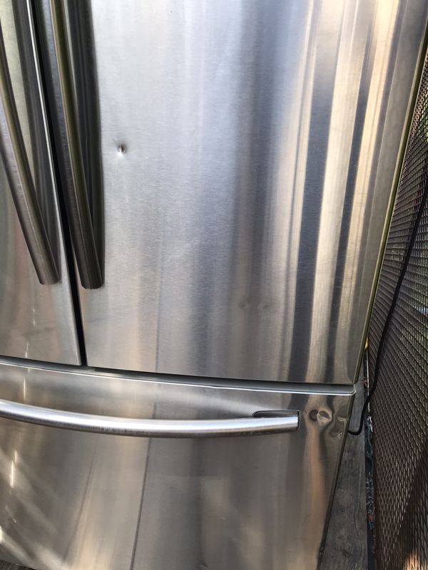 ((Scratch & Dent Sale)) Samsung Stainless Steel French 3Door