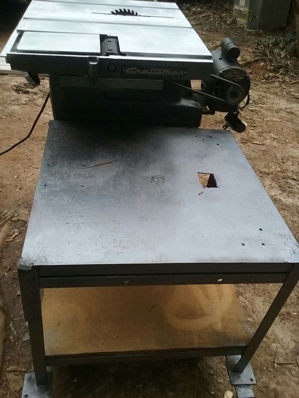 Craftsman 10" Table Saw/Planer Combo w/ HeavyDuty Stand for Sale in