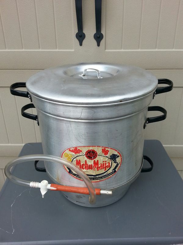 Stainless steel steamer juicer made in Finland quality steamer by Mehu