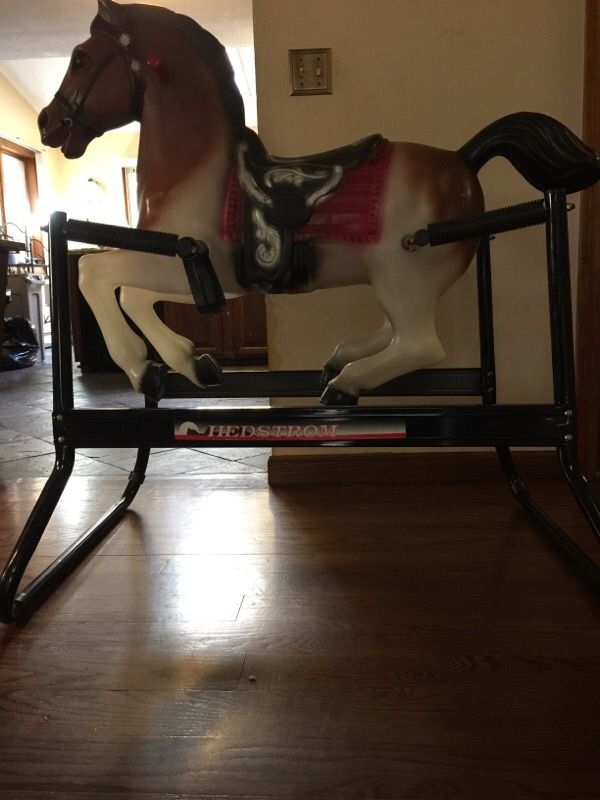 bouncy rocking horse