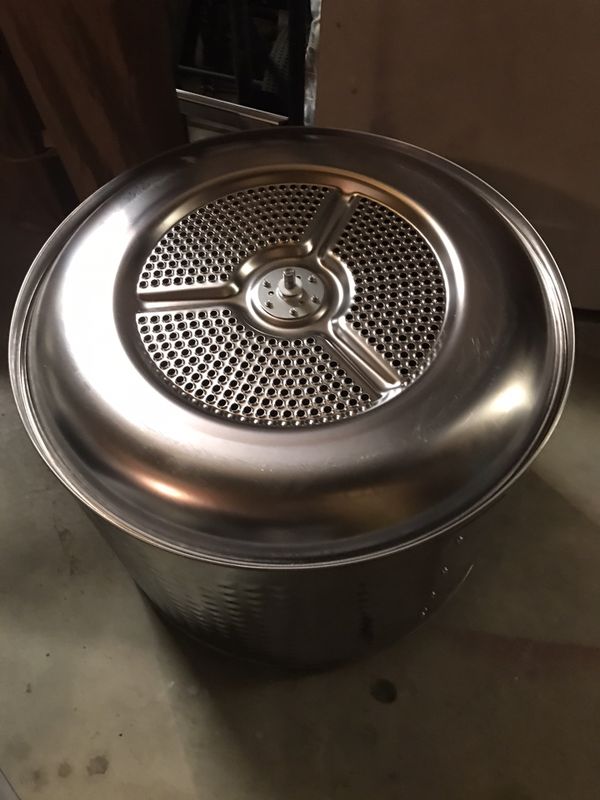 Stainless Steel Washer Tub Drum for DIY Fire Pit instead ...