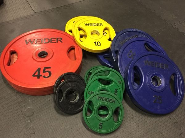 Offer Up San Diego >> Weider Rubber Coated Weights / Color Coded Olympic Plates ... Offer Up San Diego >> Weider Rubber Coated Weights / Color Coded Olympic Plates ...