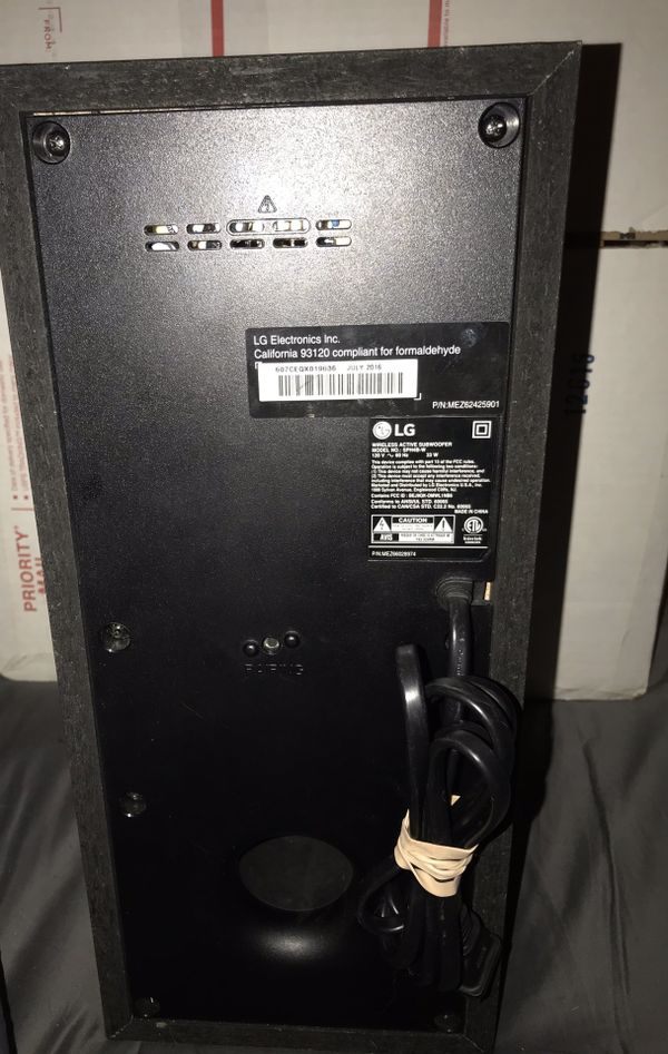 LG SPH4BW Bluetooth Subwoofer for Sale in Las Vegas, NV OfferUp