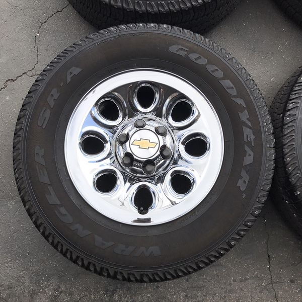 17" Oem Chevy GMC Silverado Tahoe Sierra Factory Steal Wheels 17 Inch ...