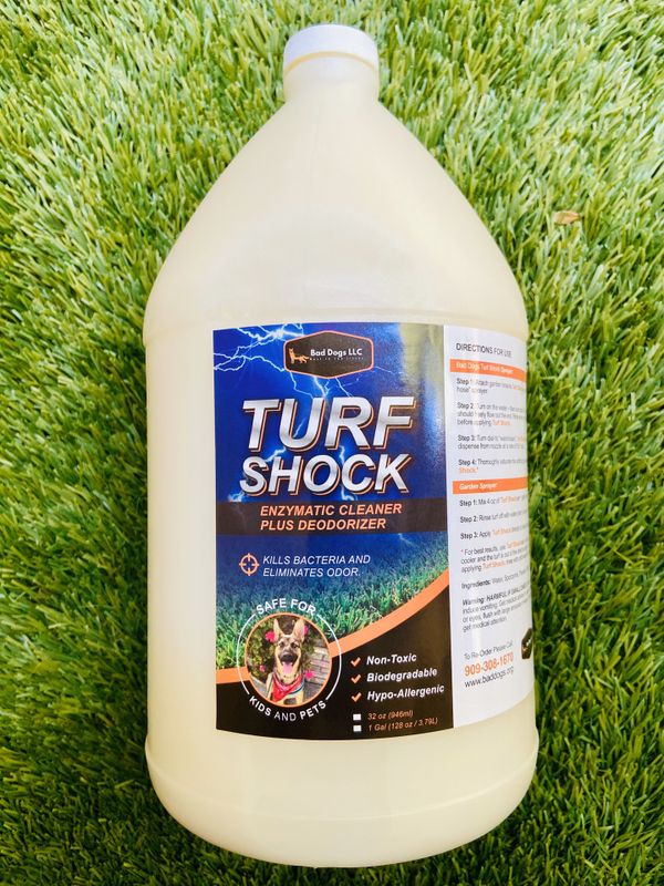 1 Gallon Turf Shock Artificial Grass Disinfectant for Sale in Upland
