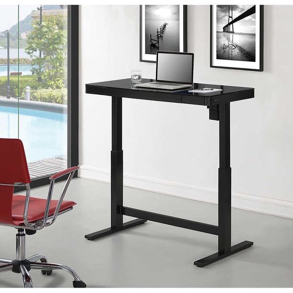 Tresanti Height Adjustable Standing Desk, Black!SALE for Sale in