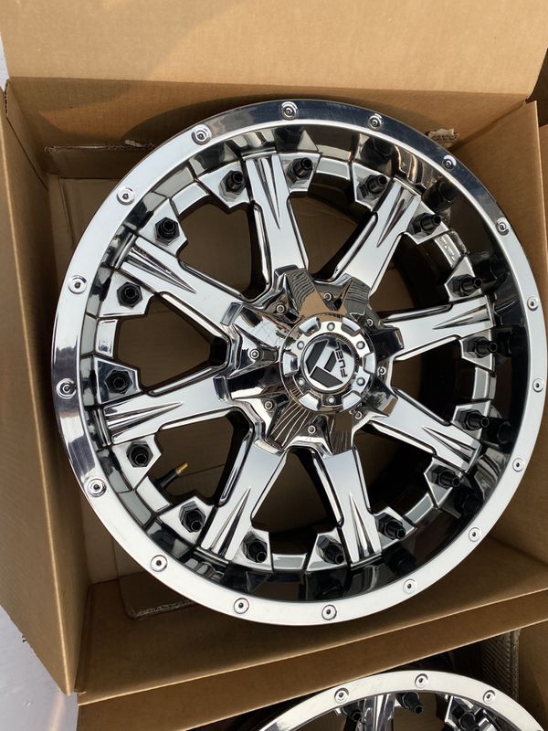 Fuel wheels 20x9 Chevy gmc 2500 3500 8x180 bolt pattern for Sale in ...