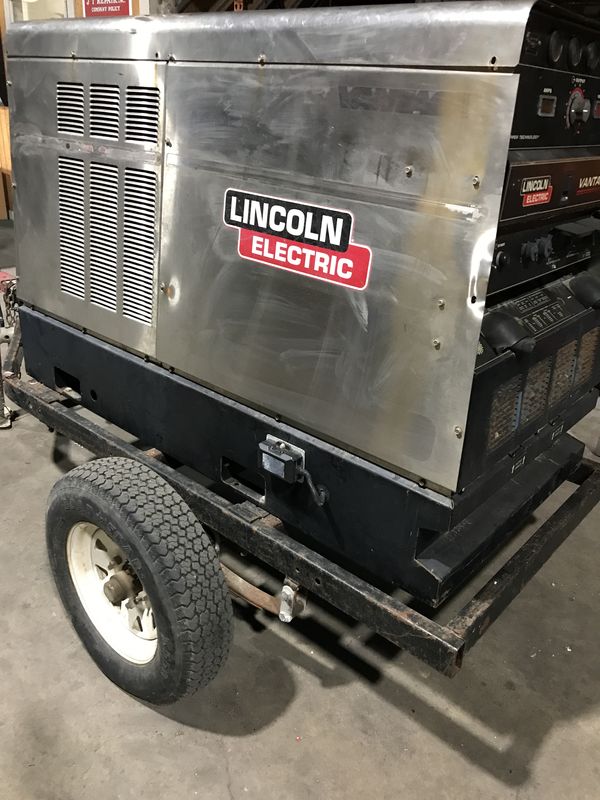 LINCOLN VANTAGE 500 WELDER / DIESEL WELDING MACHINE / 20KW GENERATOR