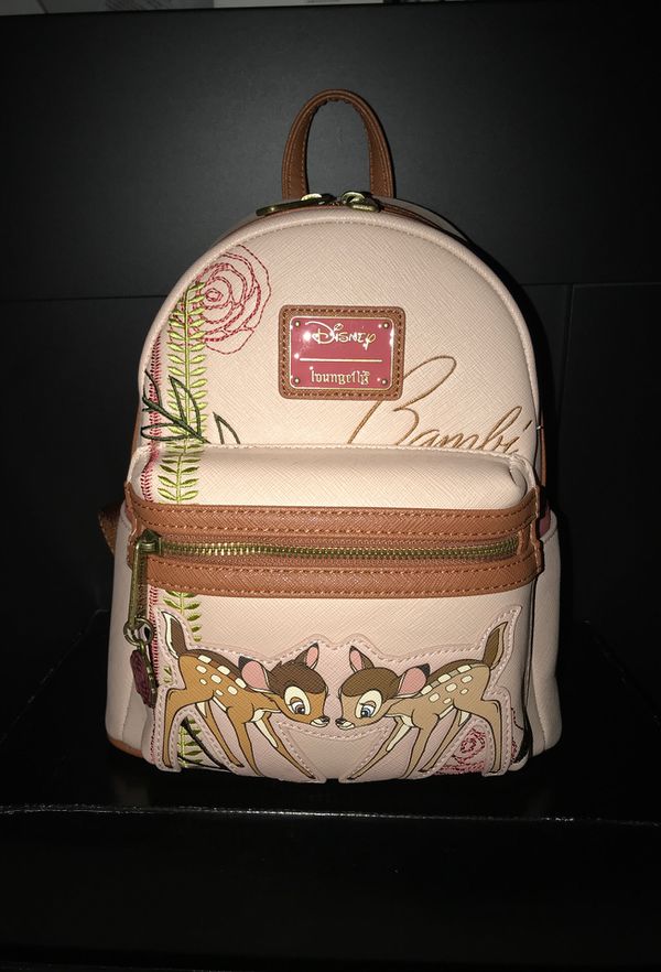 DISNEY LOUNGEFLY BAMBI FALINE MINI BACKPACK for Sale in Montebello, CA