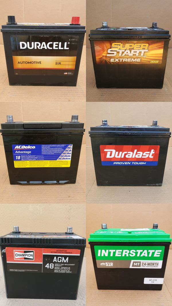 USED AND SEMI NEW CAR BATTERIES FOR SALE. SAVE ON AUTO PARTS STORE