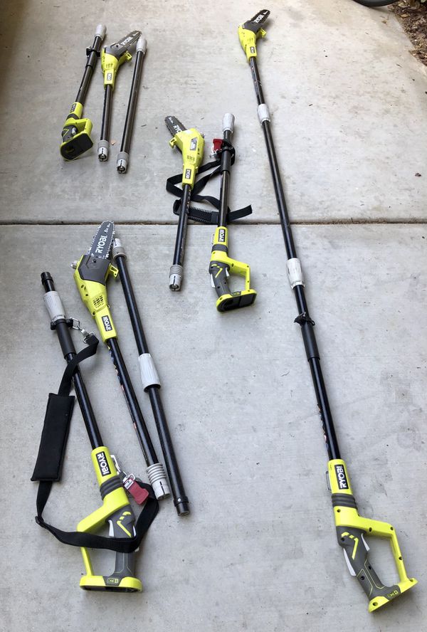 Pole saw 18V Ryobi cordless new/used for Sale in San Diego, CA - OfferUp
