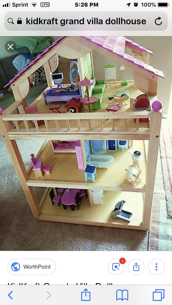 Kidkraft Grand Villa Dollhouse Free Shipping Available   61945514bcc74788b1eb34b21f6aca35 