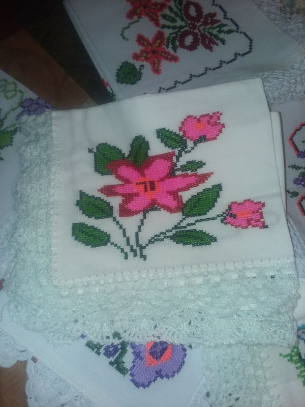 Featured image of post Bonitas Servilletas De Punto De Cruz
