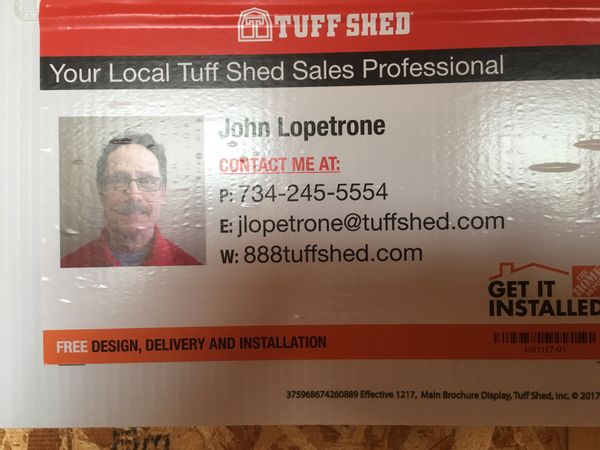 tuff shed tr-700 10' x 12' for sale in perrysburg, oh