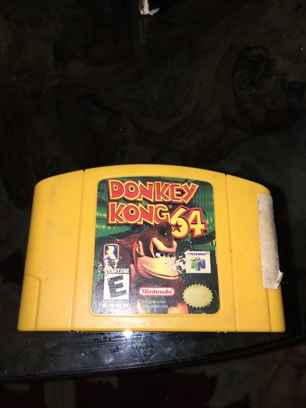 donkey kong country 64 cartridge