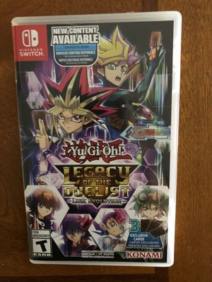 Yugioh Legacy of The Duelist Link Evolution- Nintendo switch (no cards) for Sale in Orlando, FL