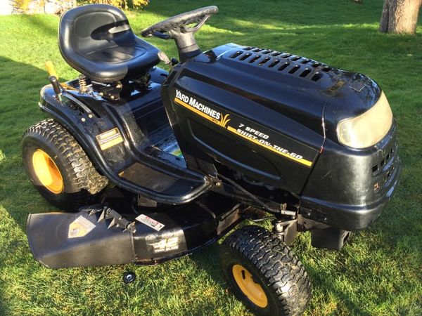 Mtd Yard Machines Riding Lawn Mower 42 Cut 17 5 Hp Briggs