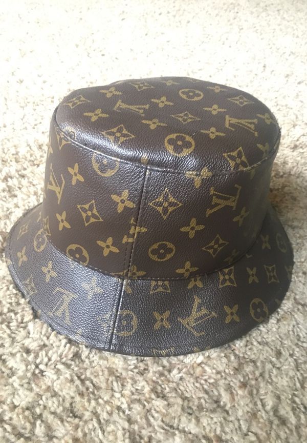 Louis Vuitton Monogram Denim Bucket Hat Bobbygram Cap Rare Jean