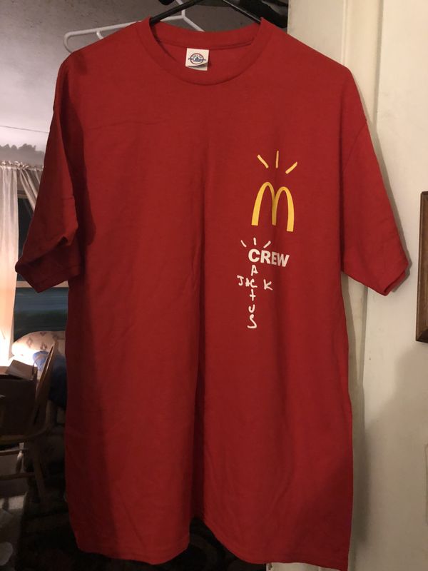 travis scoot mcdonalds shirt