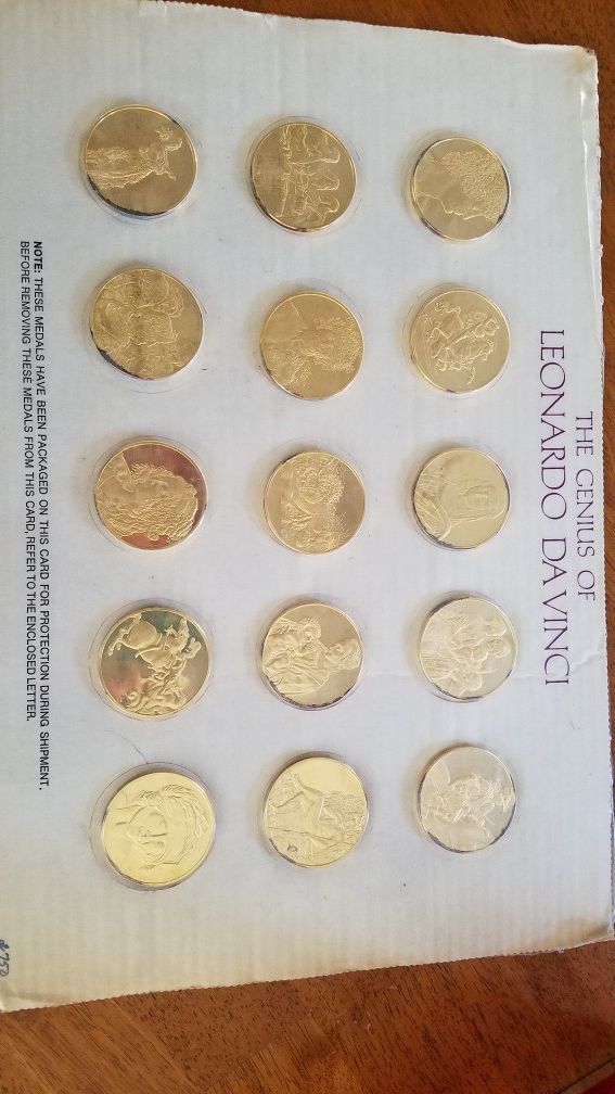 Franklin Mint. Goldplated coins for Sale in Cypress, CA OfferUp