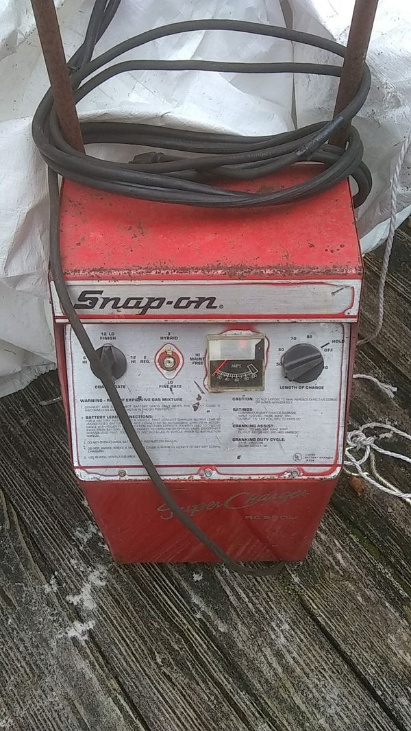 Snap on supercharger car battery charger for Sale in Deltona, FL - OfferUp
