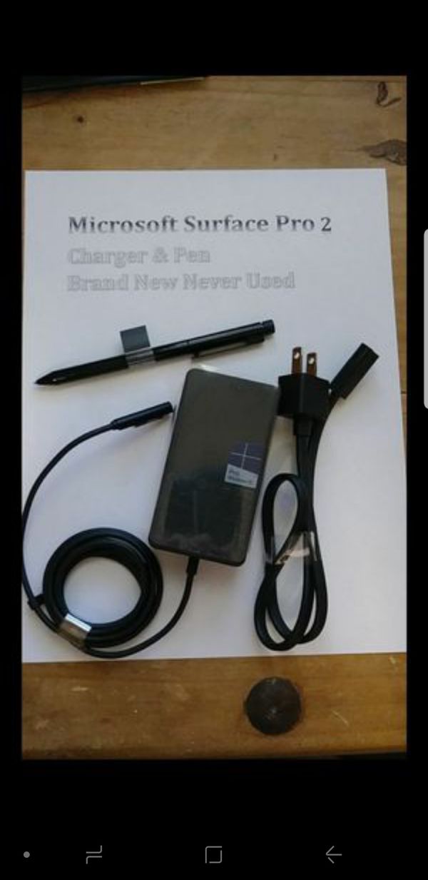 microsoft slim pen 2 charger