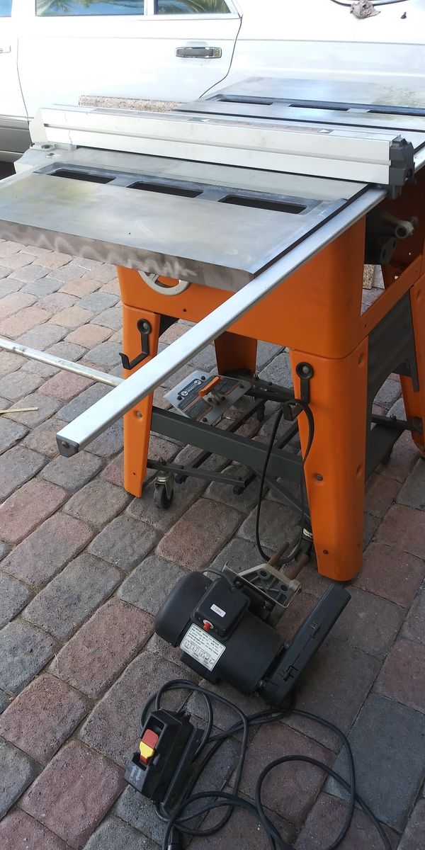 RIDGID TS3650 Full size table saw for Sale in Hollywood, FL OfferUp