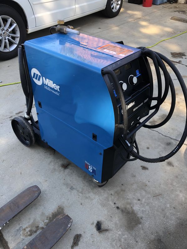 Miller Millermatic 350P 400 amp welder pulse mig with push pull gun for