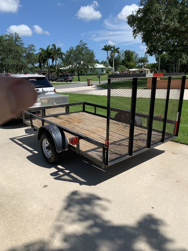 6x10 Utility Trailer for Sale in Fort Lauderdale, FL - OfferUp