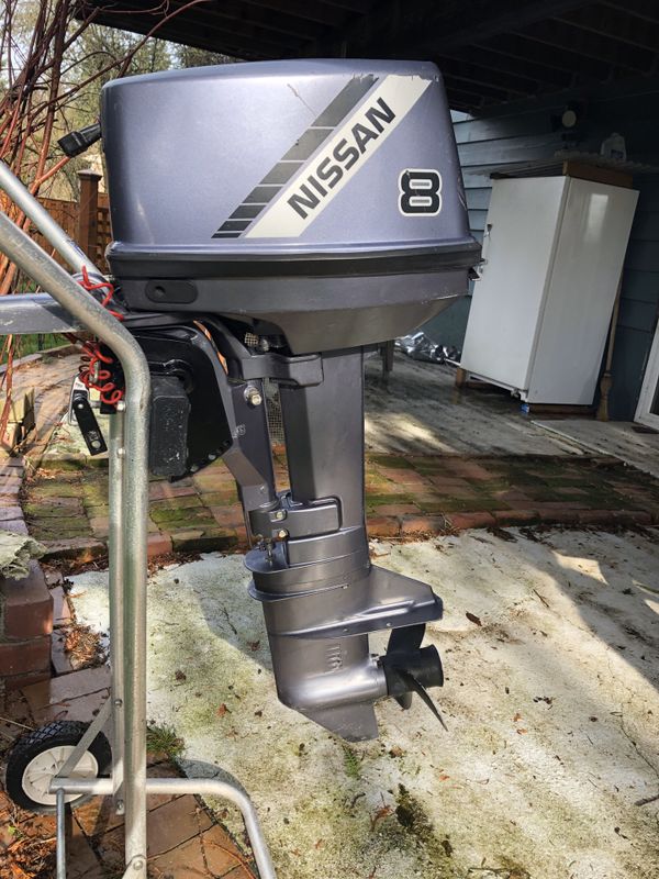 8 hp nissan 2 stroke outboard motor for Sale in Edmonds, WA OfferUp