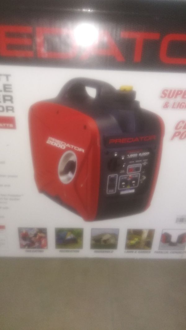 predator 2000 generator for Sale in Sacramento, CA - OfferUp