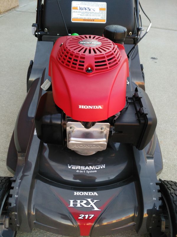 Like New Honda Hrx217 Gcv190 Versamow 4 In 1 System Self Propelled Mower Ready To Go 350 For Fontana Ca Offerup Like New Honda Hrx217 Gcv190 Versamow 4 In 1 System Self Propelled Mower Ready To Go 350 For Fontana Ca Offerup