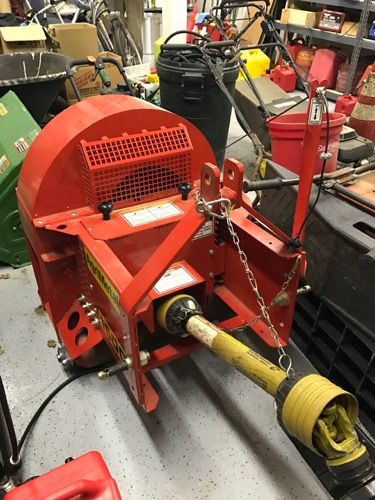 Debris & Leaf Blower PTO Tractor 3 Point Hitch AgriMetal, Inc/ Model BW ...