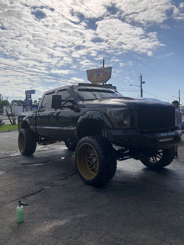 2001 F250 7.3 POWERSTROKE 26x16 TIS WHEELS ON 38s for Sale in West Palm ...