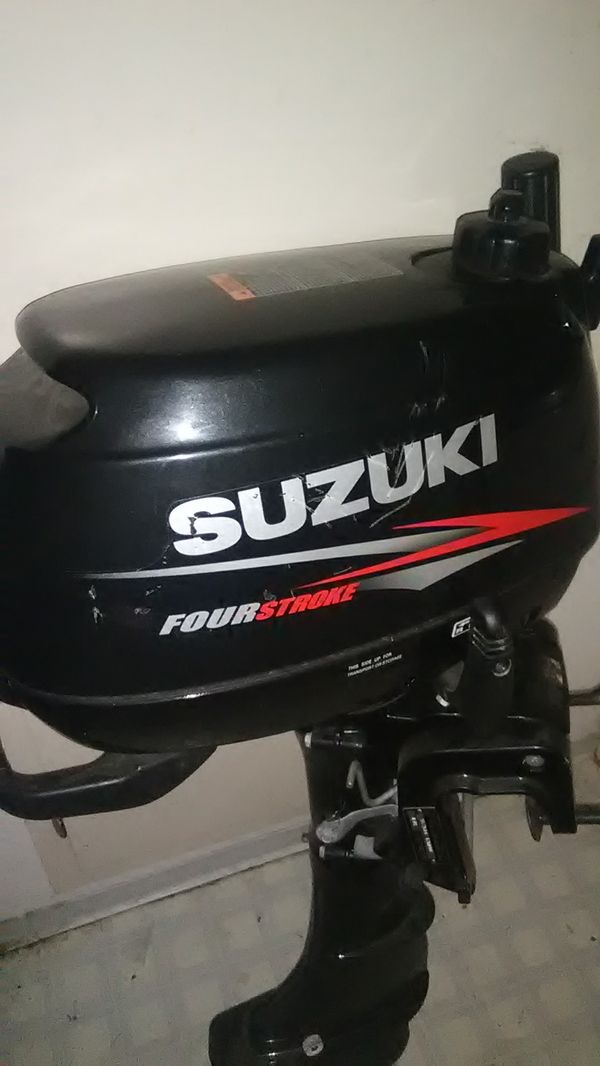 Suzuki 4hp Four Stroke Outboard/Kicker Motor for Sale in WA