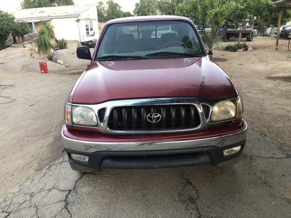 2003 Toyota Tacoma 4x4 , manual 5 speed , 6 cylinder ,Read post