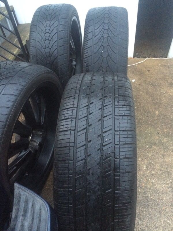 Tires with rims 305 35 R24 for Sale in Dale City VA - OfferUp