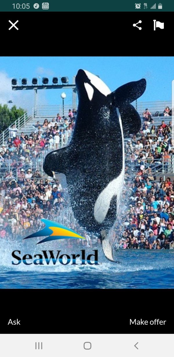 SeaWorld ticket for Sale in San Diego, CA - OfferUp