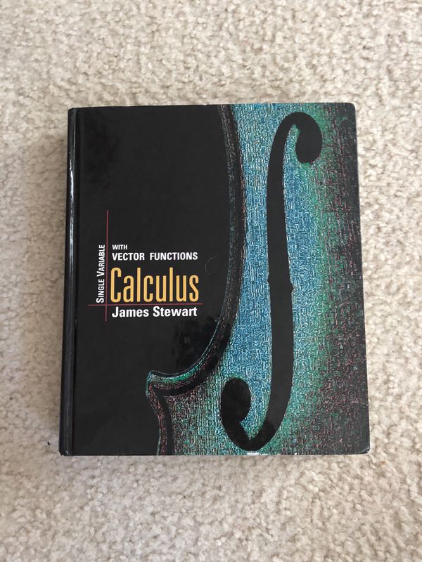 single variable calculus textbook