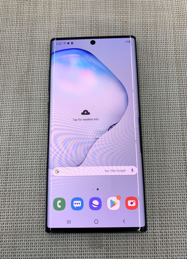 note 10 plus 256gb specs